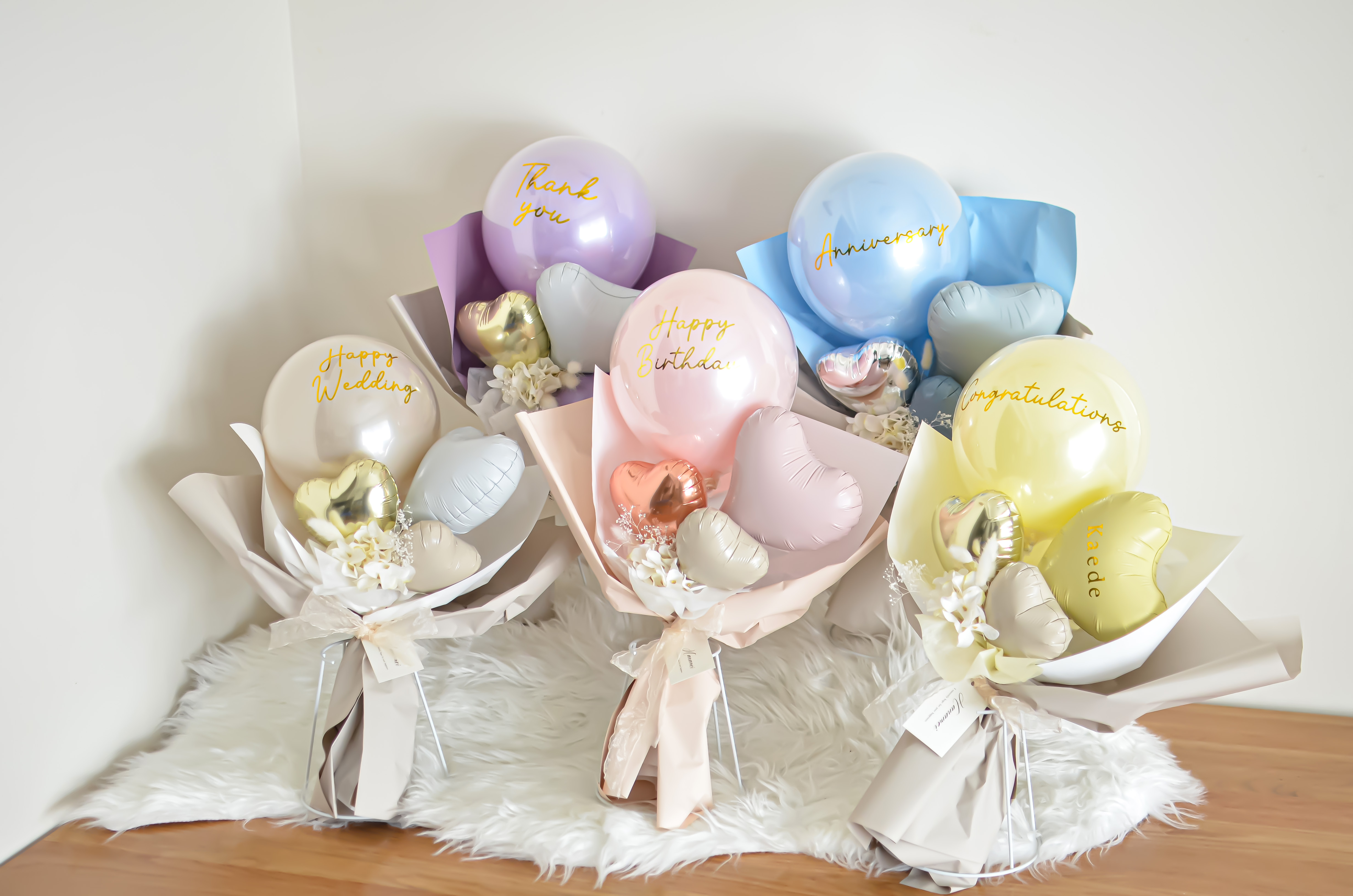 バルーンギフト　推し　卒業　バルーンブーケ　花束　誕生日　生誕祭