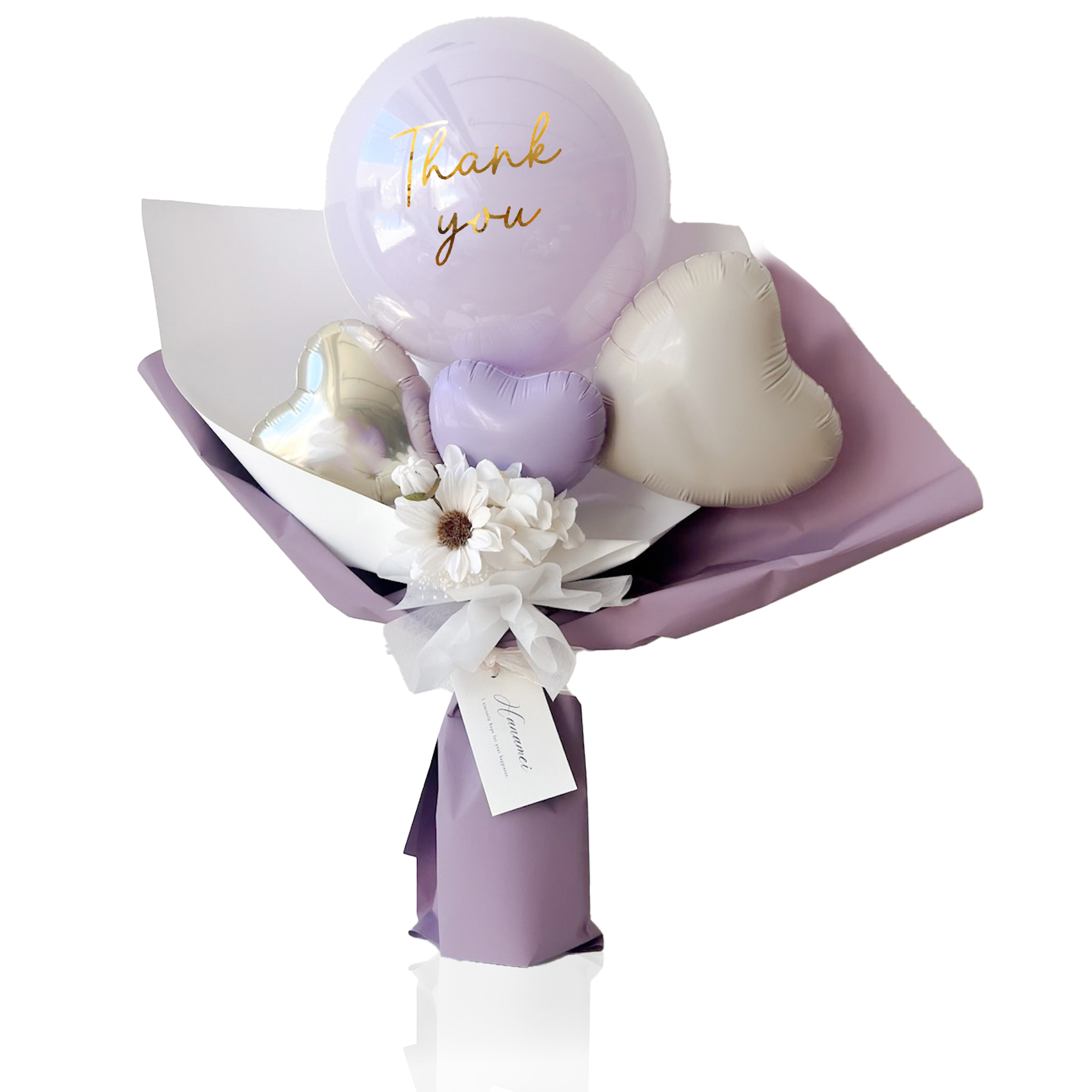 【推し活にもピッタリ】カラーとメッセージを選べる！名入れバルーンブーケ