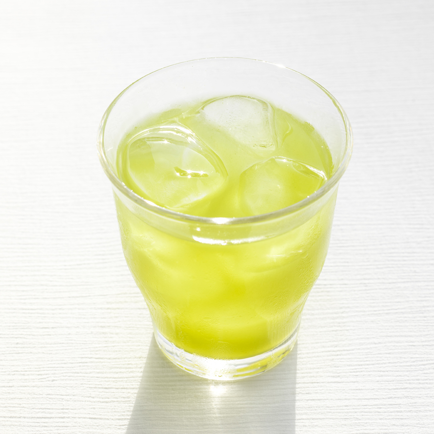 あんみつとどら焼きの日本茶セット