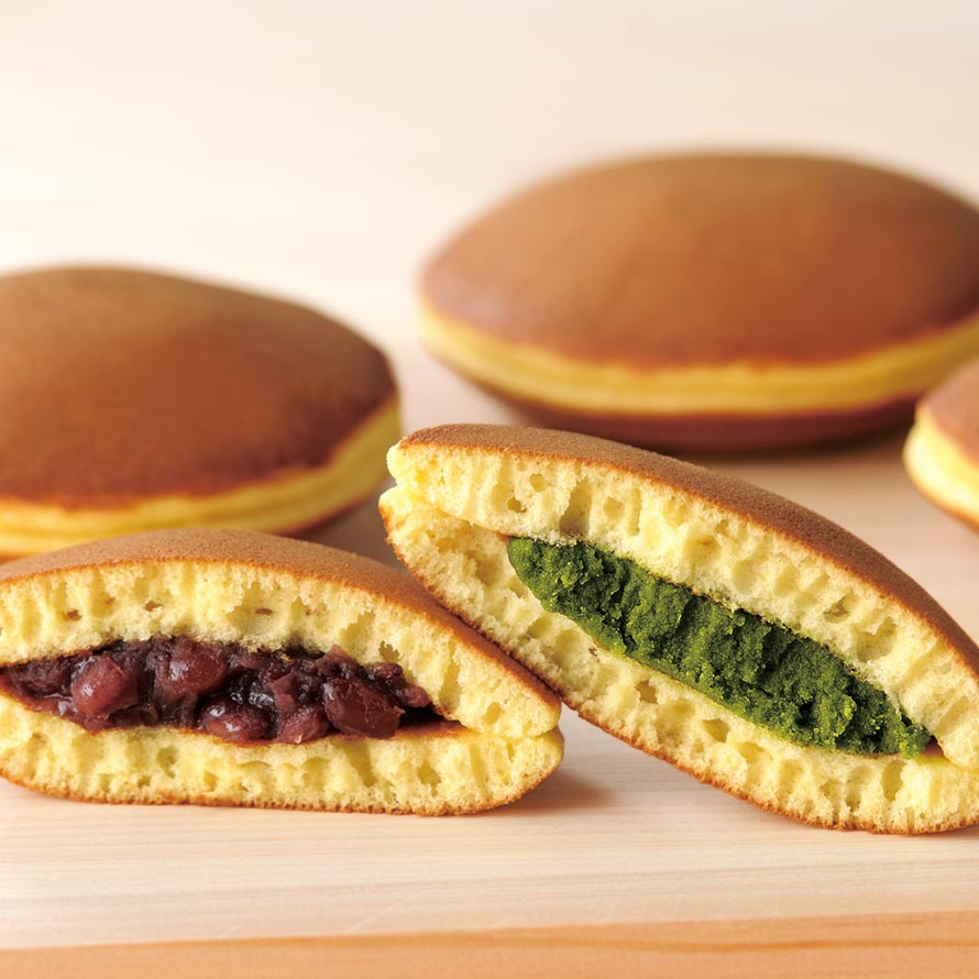 小豆・抹茶あんのどら焼き味わいセット(12個)