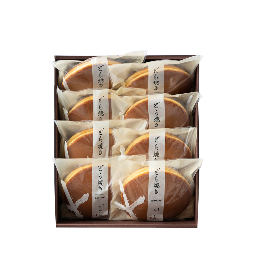 小豆・抹茶あんのどら焼き味わいセット(8個)