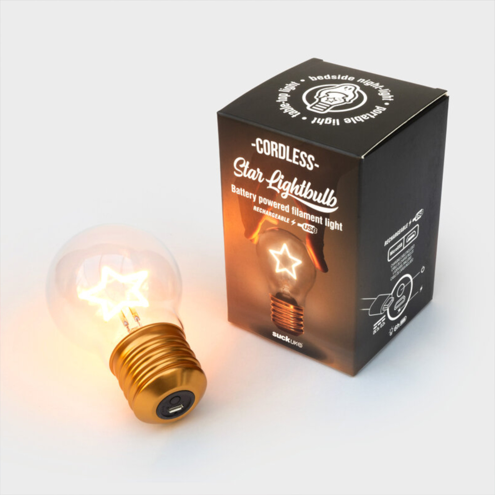 Star Light Bulb｜コードレス電球型ライト