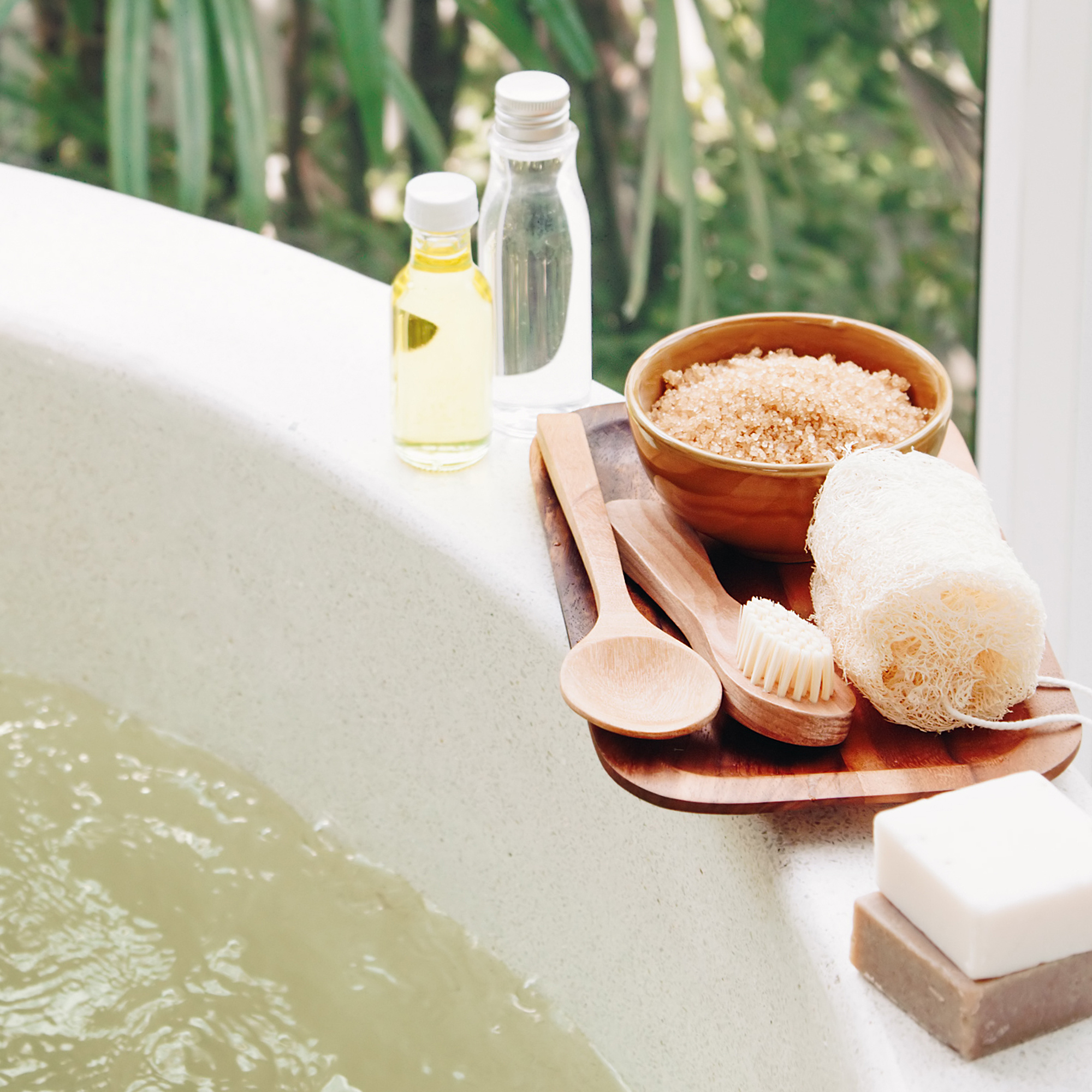 ハーブバスソルト新月・満月 ＆ シャンプーギフトセット (小) 