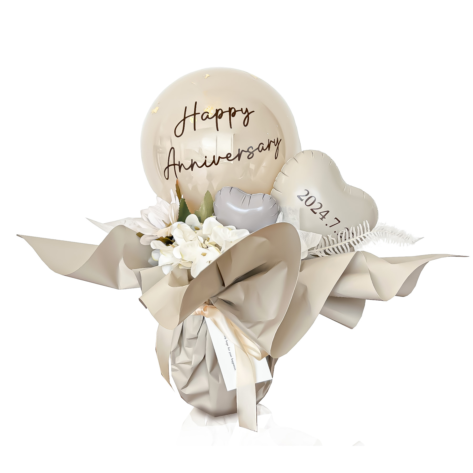 【名入れギフト】ドルチェのように甘くて可愛いギフト「バルーンギフト ドルチェ」