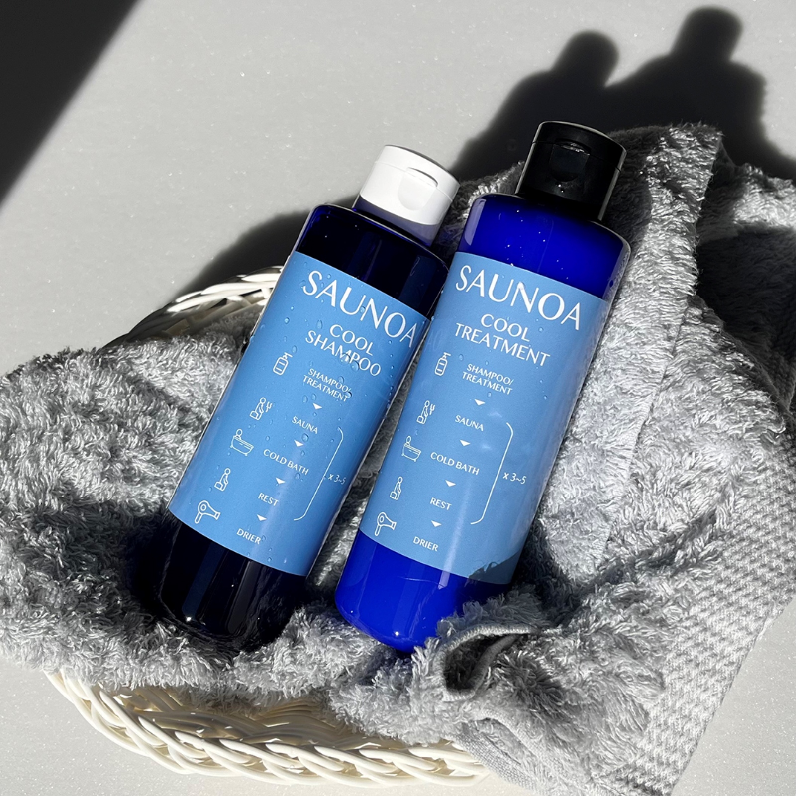 SAUNOA cool　シャンプー＆トリートメントセット