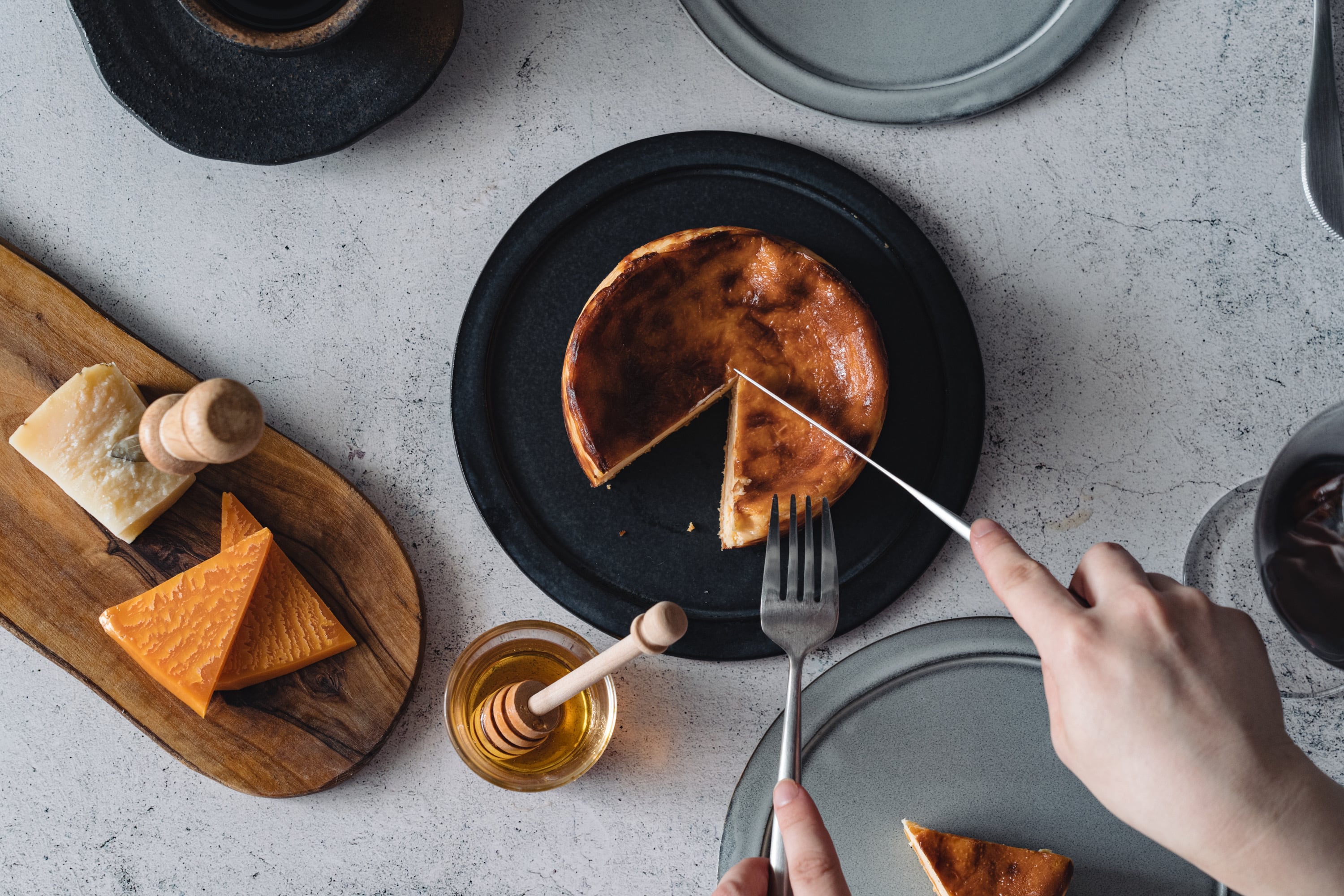 【はちみつ付き】濃蜜チーズケーキ