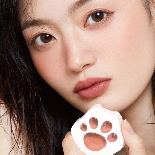 【お友達が色を選べる】肉球チーク