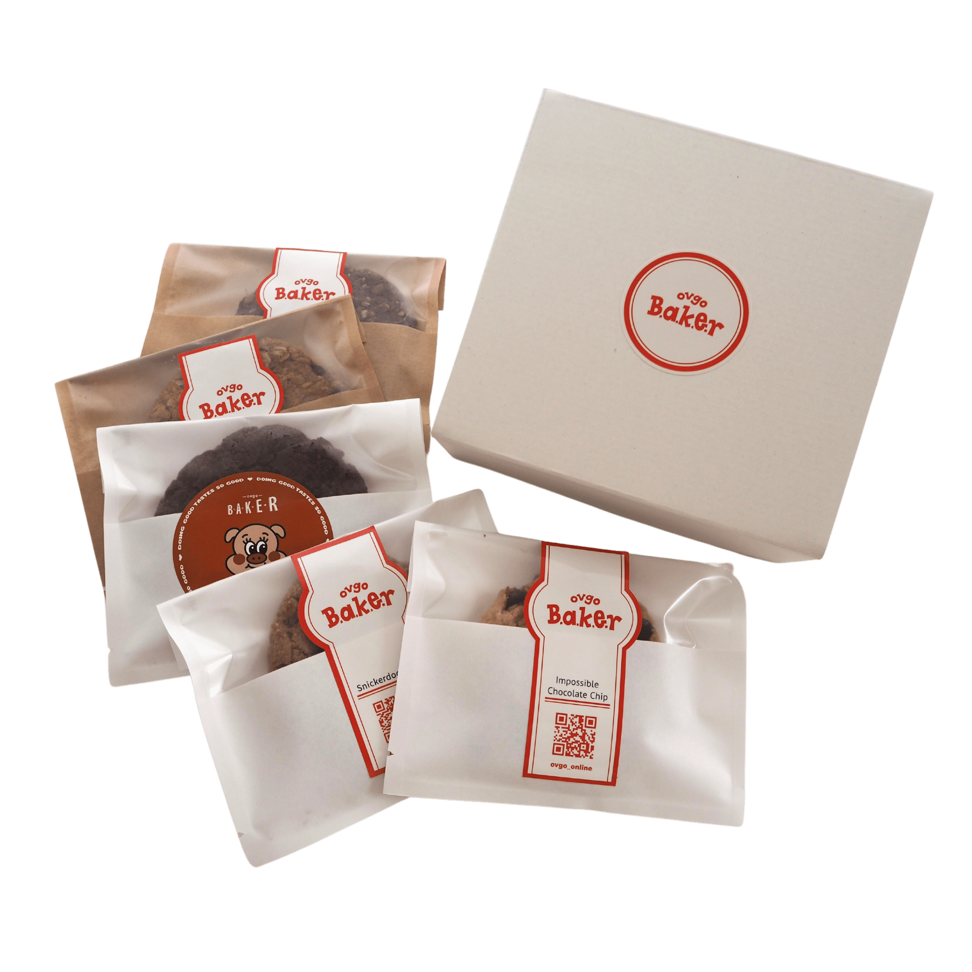 【ギフト限定】5枚入りソフトクッキーギフトボックス