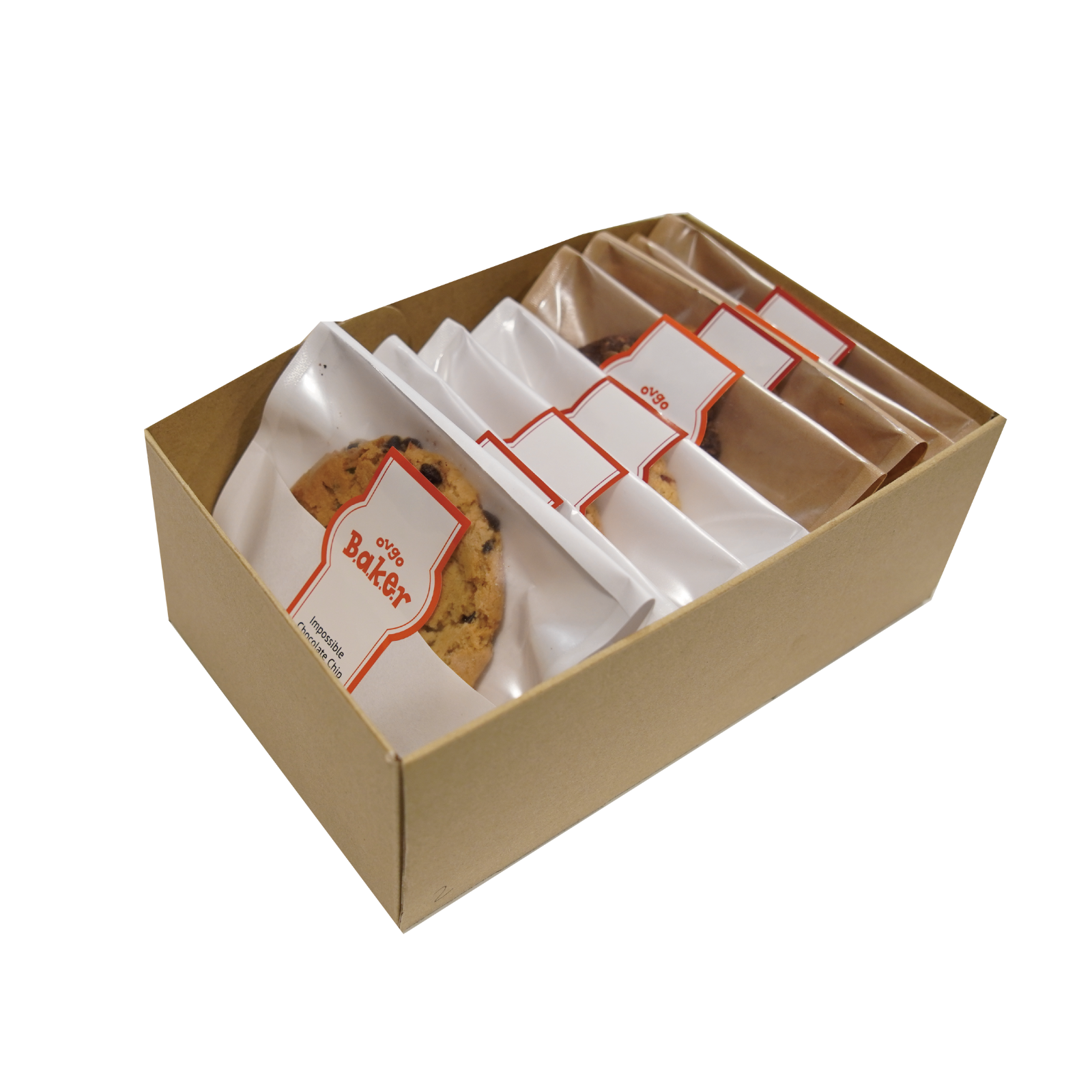 【ギフト限定】8枚入りオリジナル×オートミールギフトボックス（ソフトクッキー4枚 / オートミールクッキー4枚）