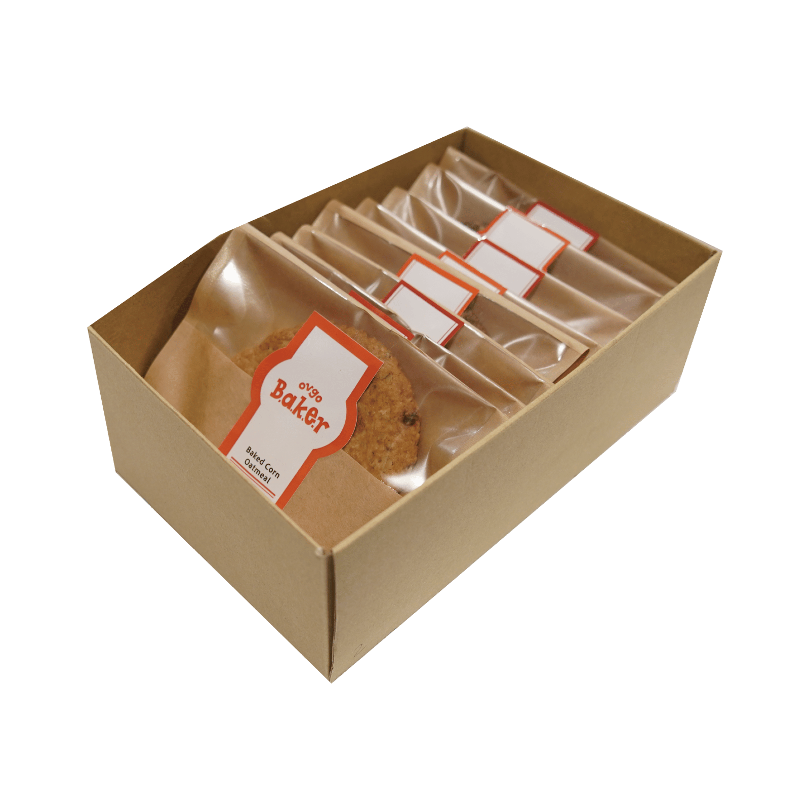 【ギフト限定】8枚入りオートミールクッキーギフトボックス