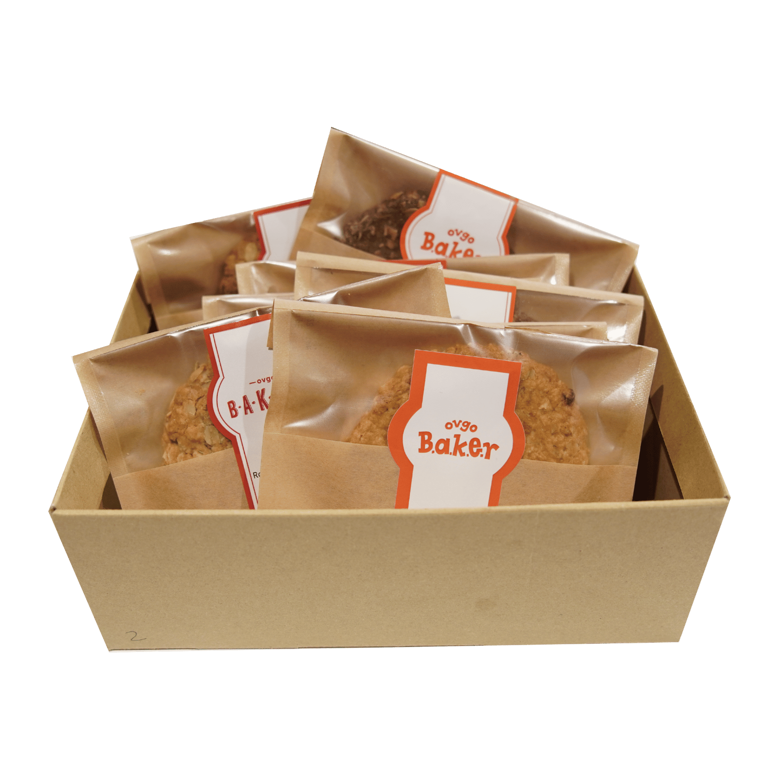 【ギフト限定】8枚入りオートミールクッキーギフトボックス