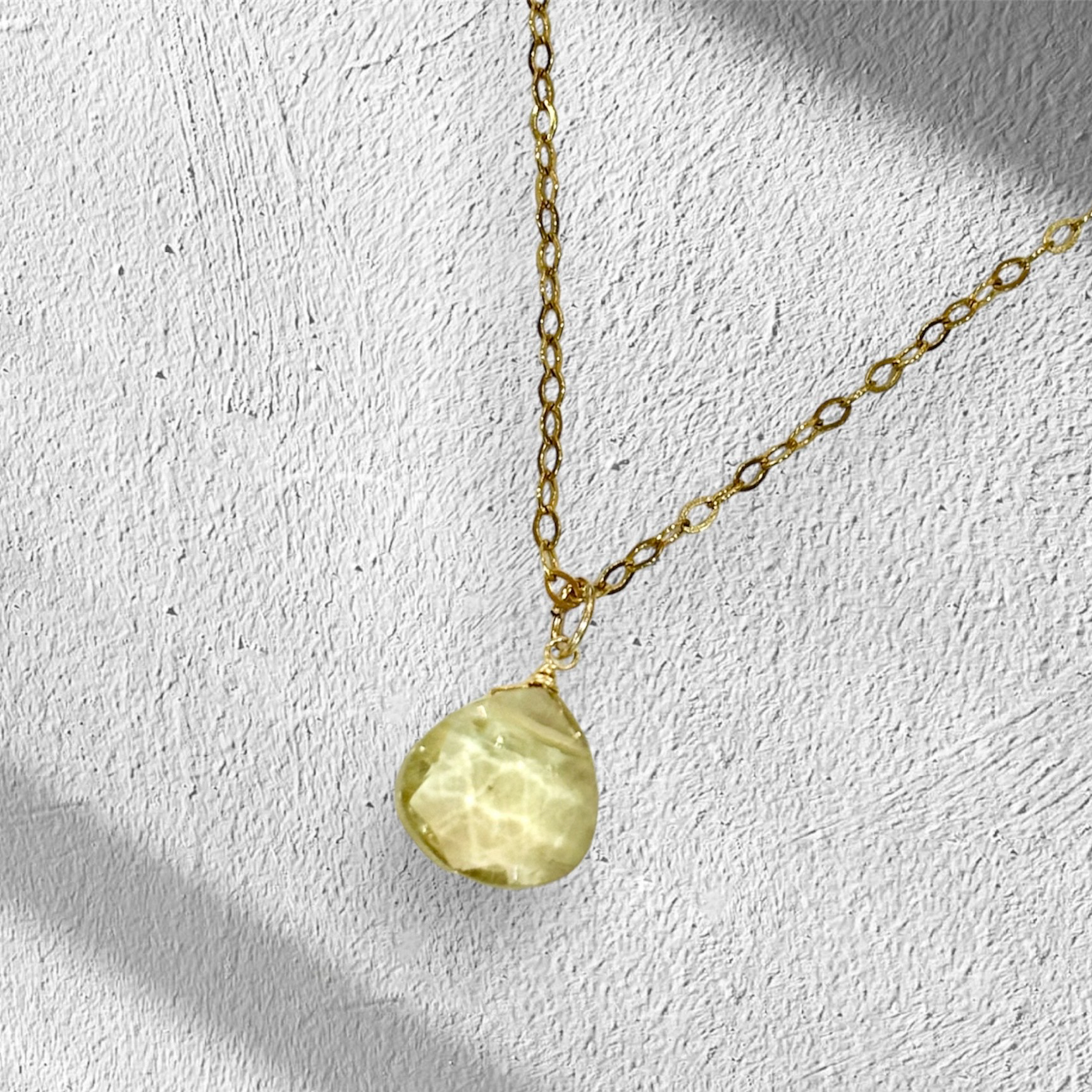 K14GFマロンカットネックレス