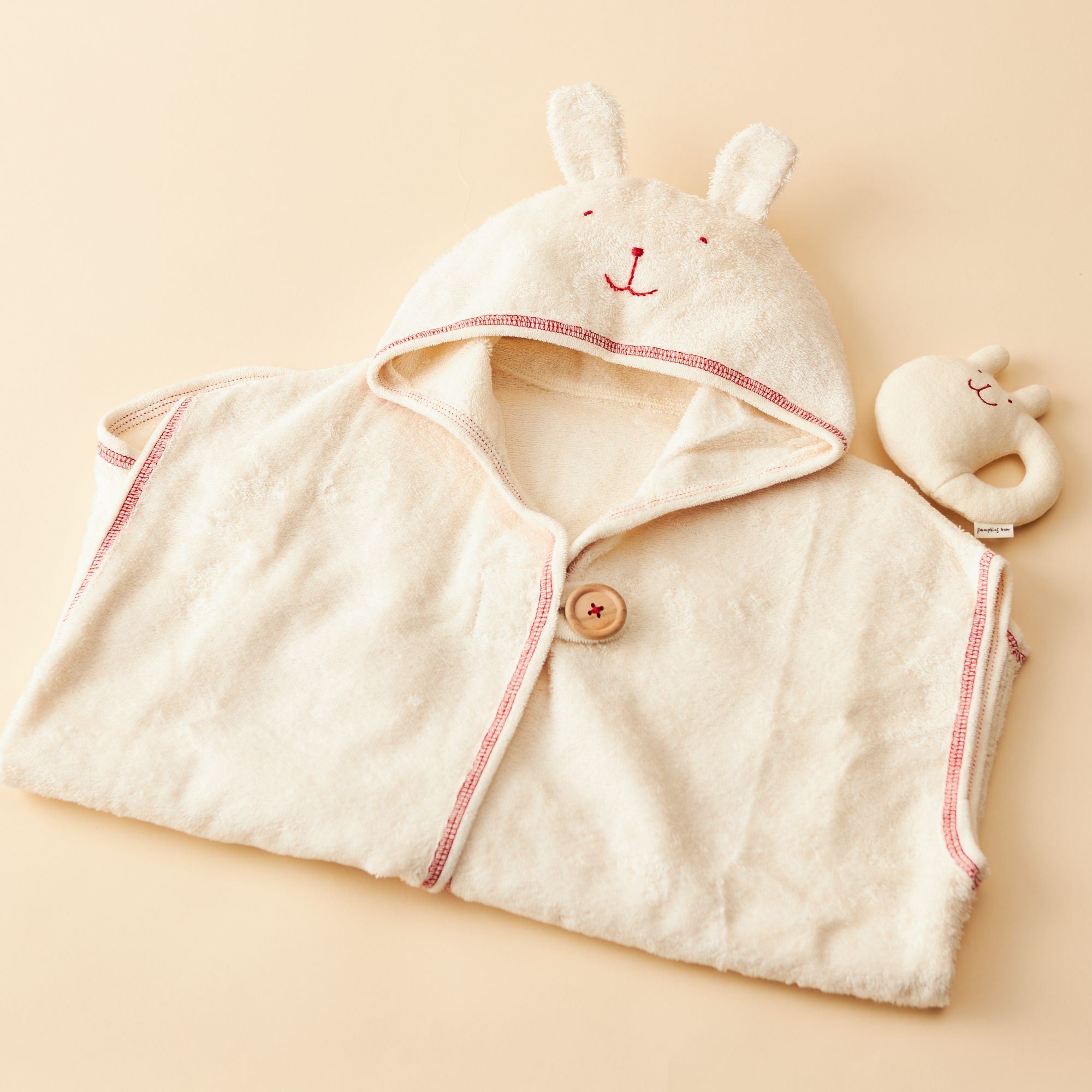 【TANP限定】バスポンチョギフトセット うさぎ