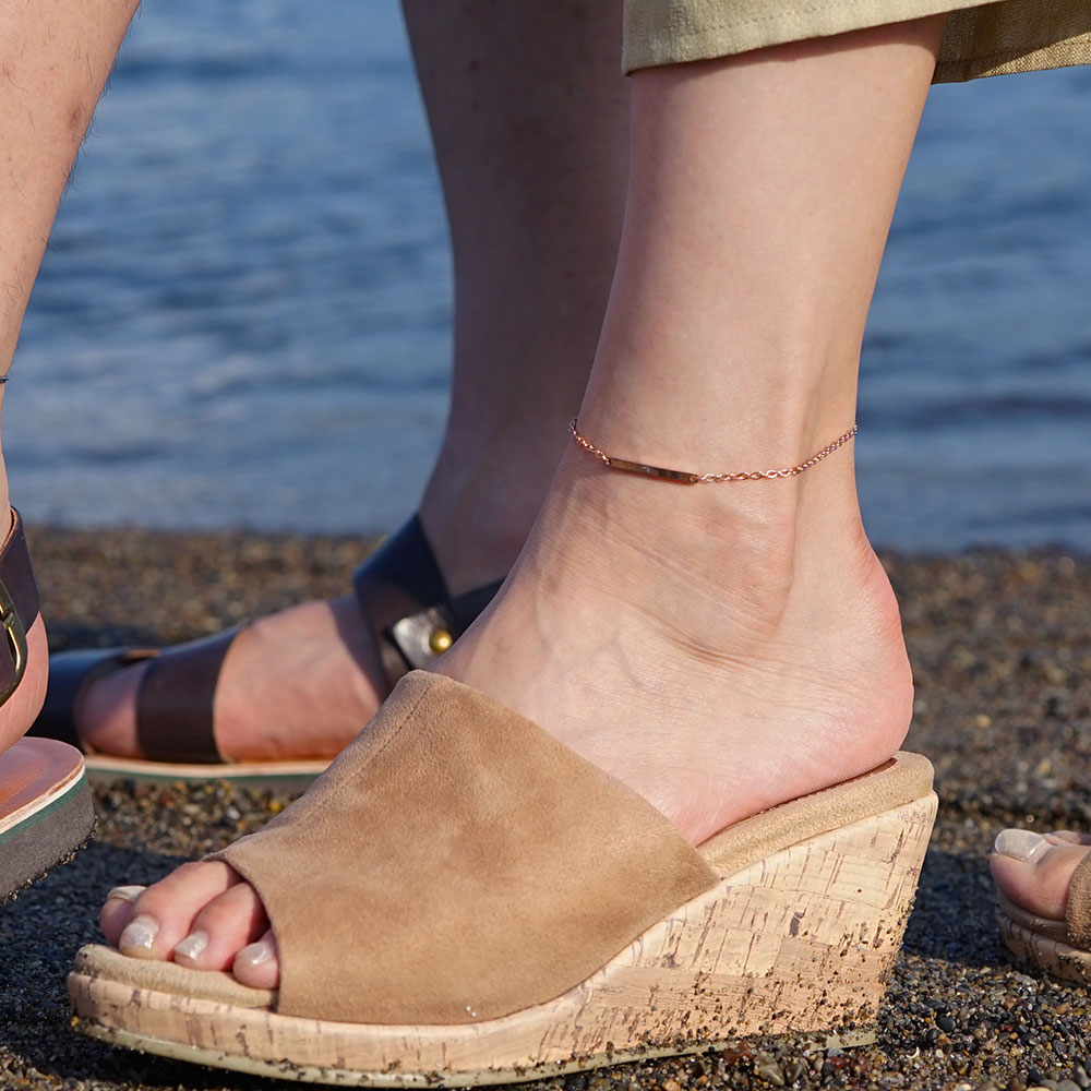 【セミオーダー/刻印】チェーン アンクレット MS AP1003