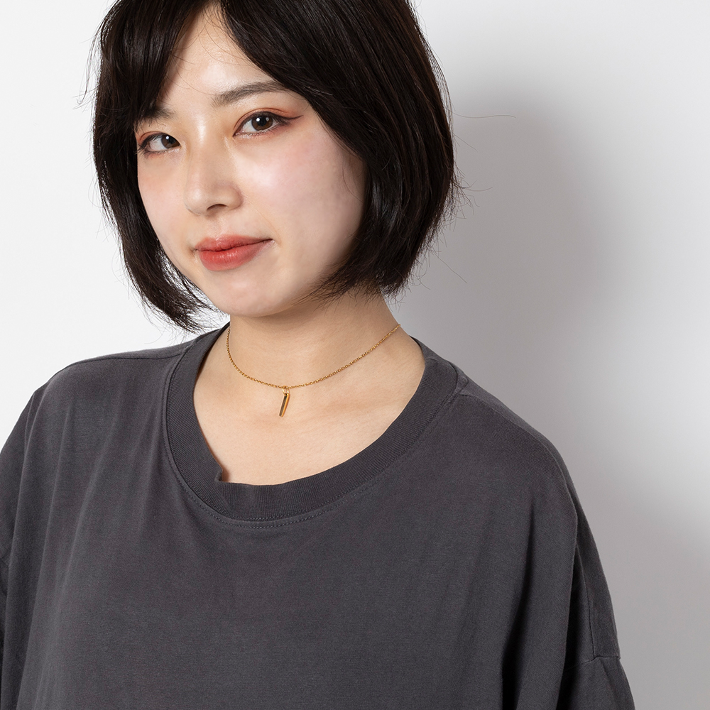 【ペア/刻印】プレート ネックレス  MS AP1004