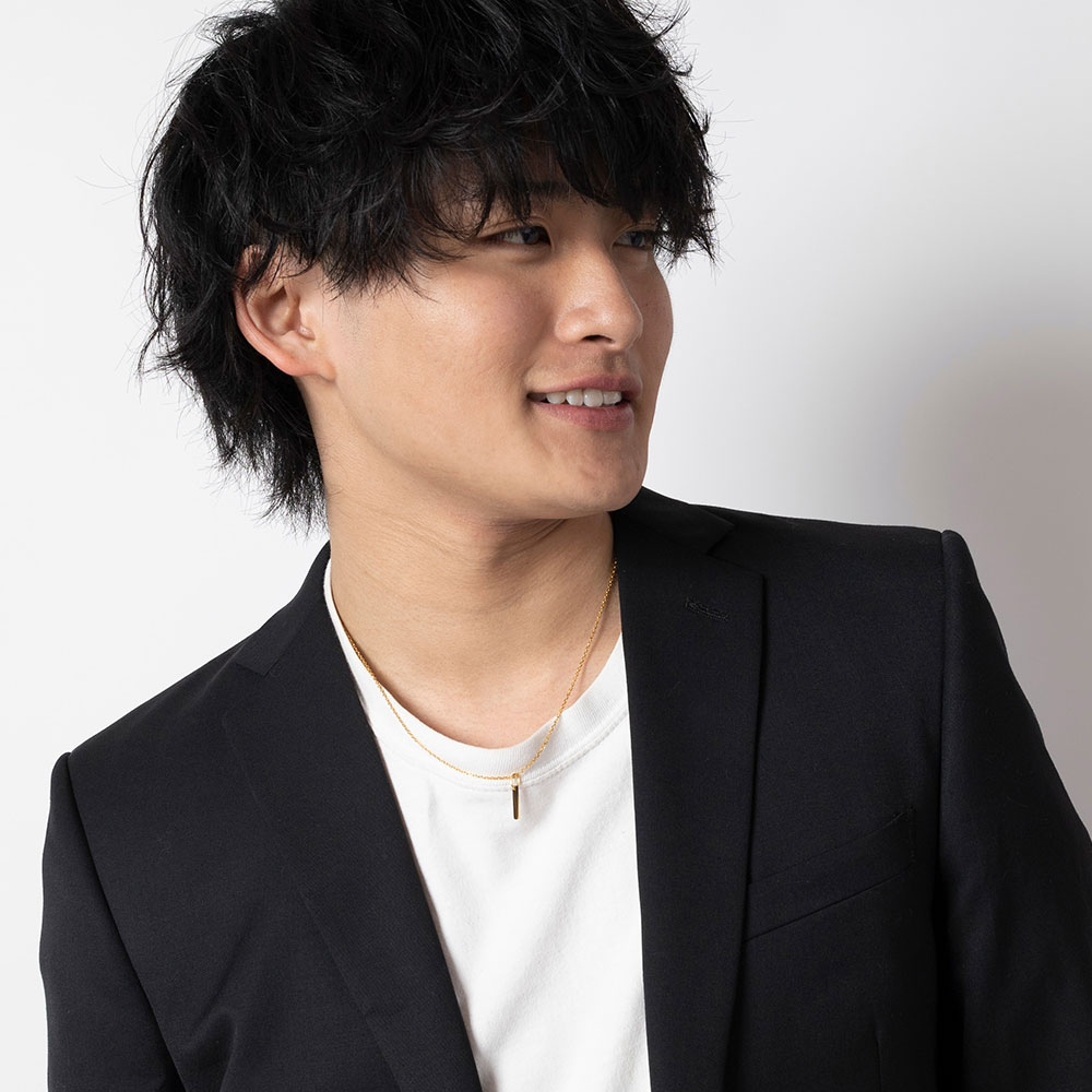 【ペア/刻印】プレート ネックレス  MS AP1004