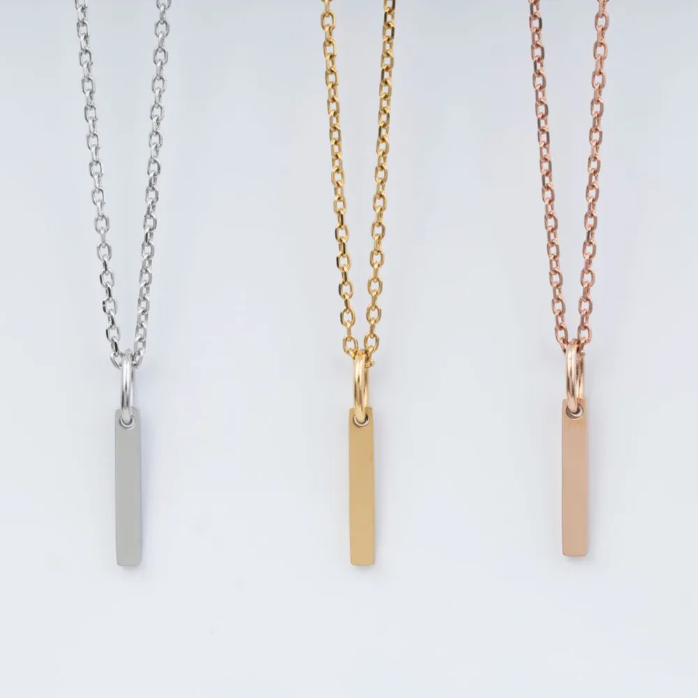 【ペア/刻印】プレート ネックレス  MS AP1004