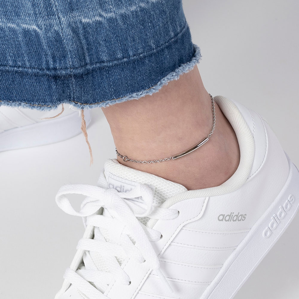 【ペア/刻印】チェーン アンクレット PiPy AP1005