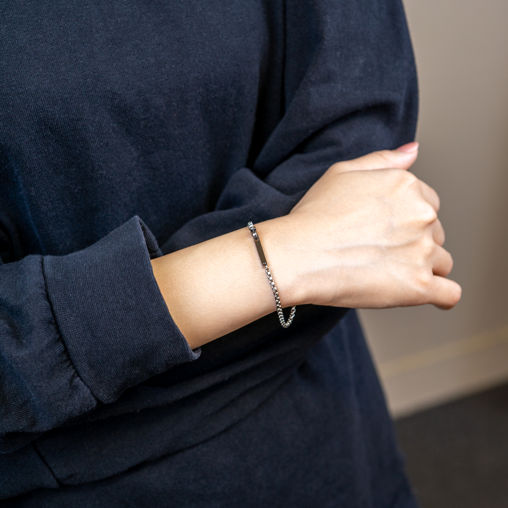  2ストーン/チェーン ブレスレット アンクレット ペア販売 ALTO AP1008