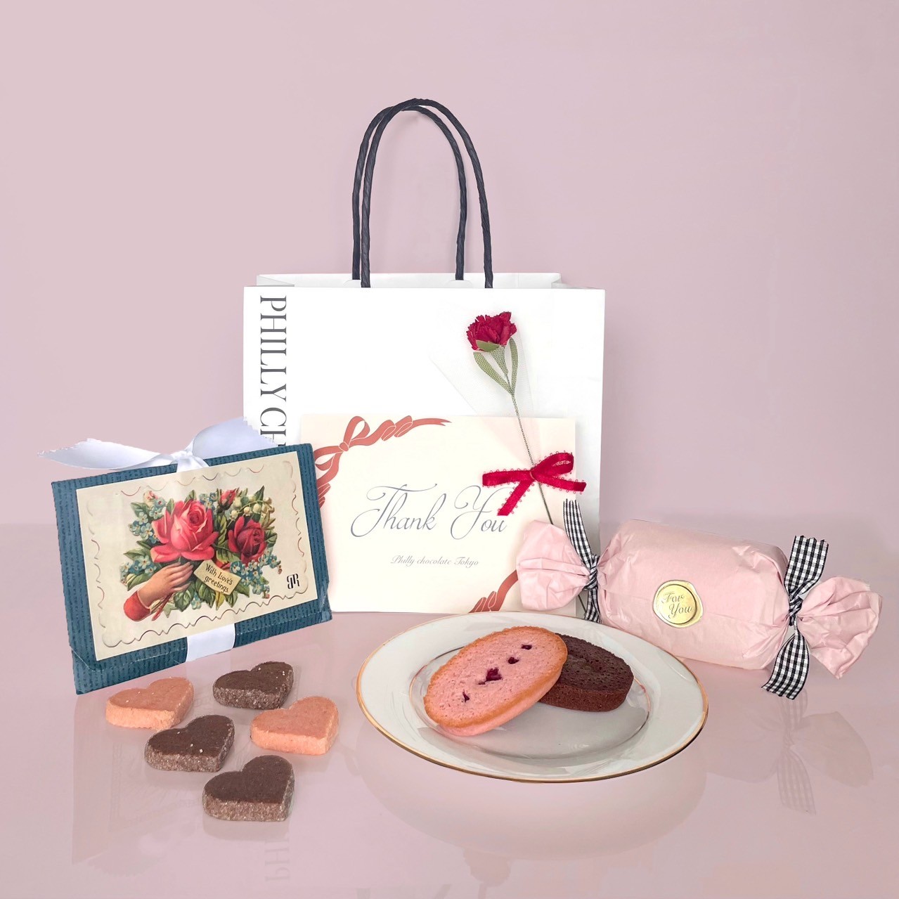 【ショッパー/お花付】Cookie + Financier set