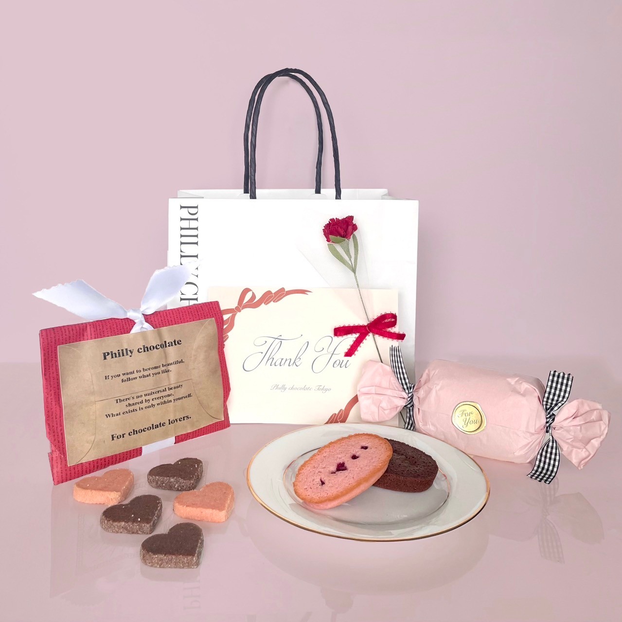 【ショッパー/お花付】Cookie + Financier set