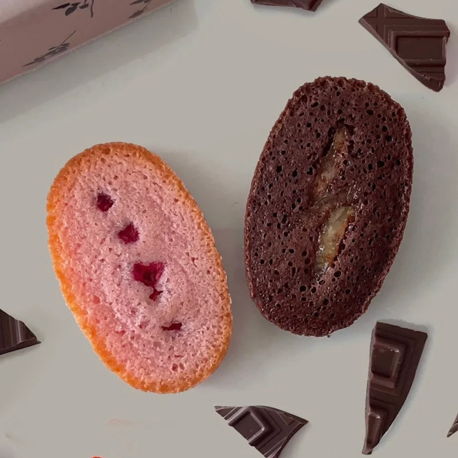 【ショッパー/お花付】Financier + Chocolate set