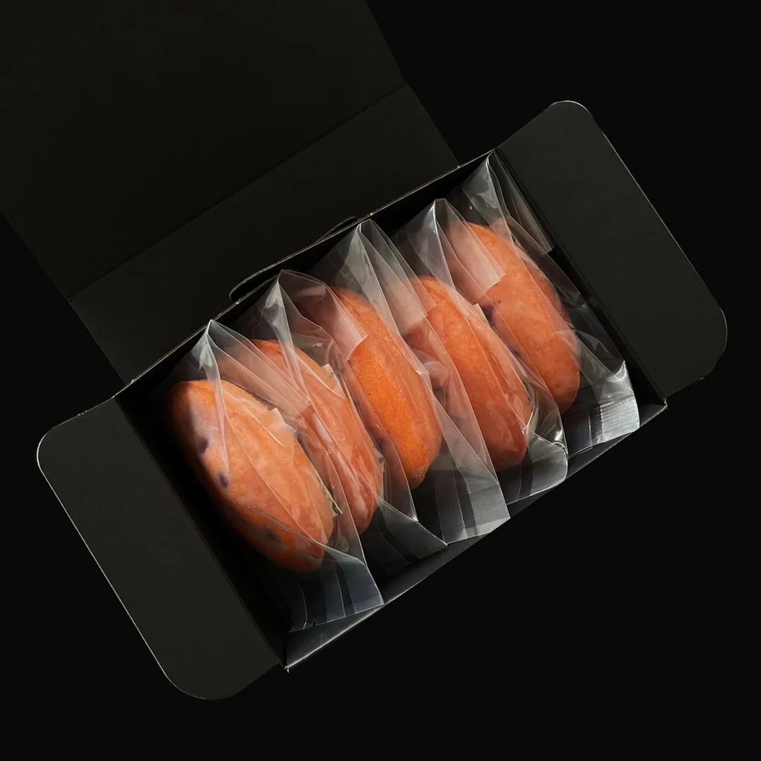 【ショッパー/お花付】Financier 5個入（ストロベリー）