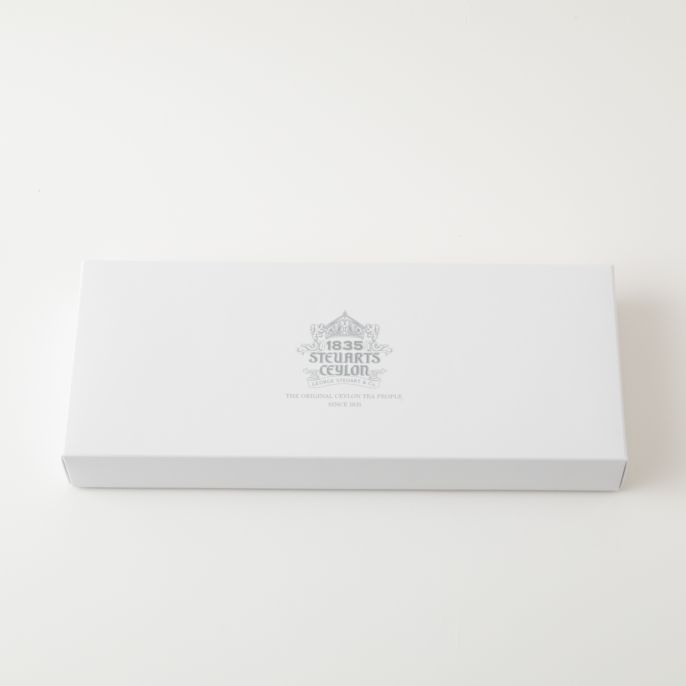 【ギフトボックス】リーフティーミニ缶3個セット（白）　ロイヤルディライト+アールグレイ+ミックスフルーツ