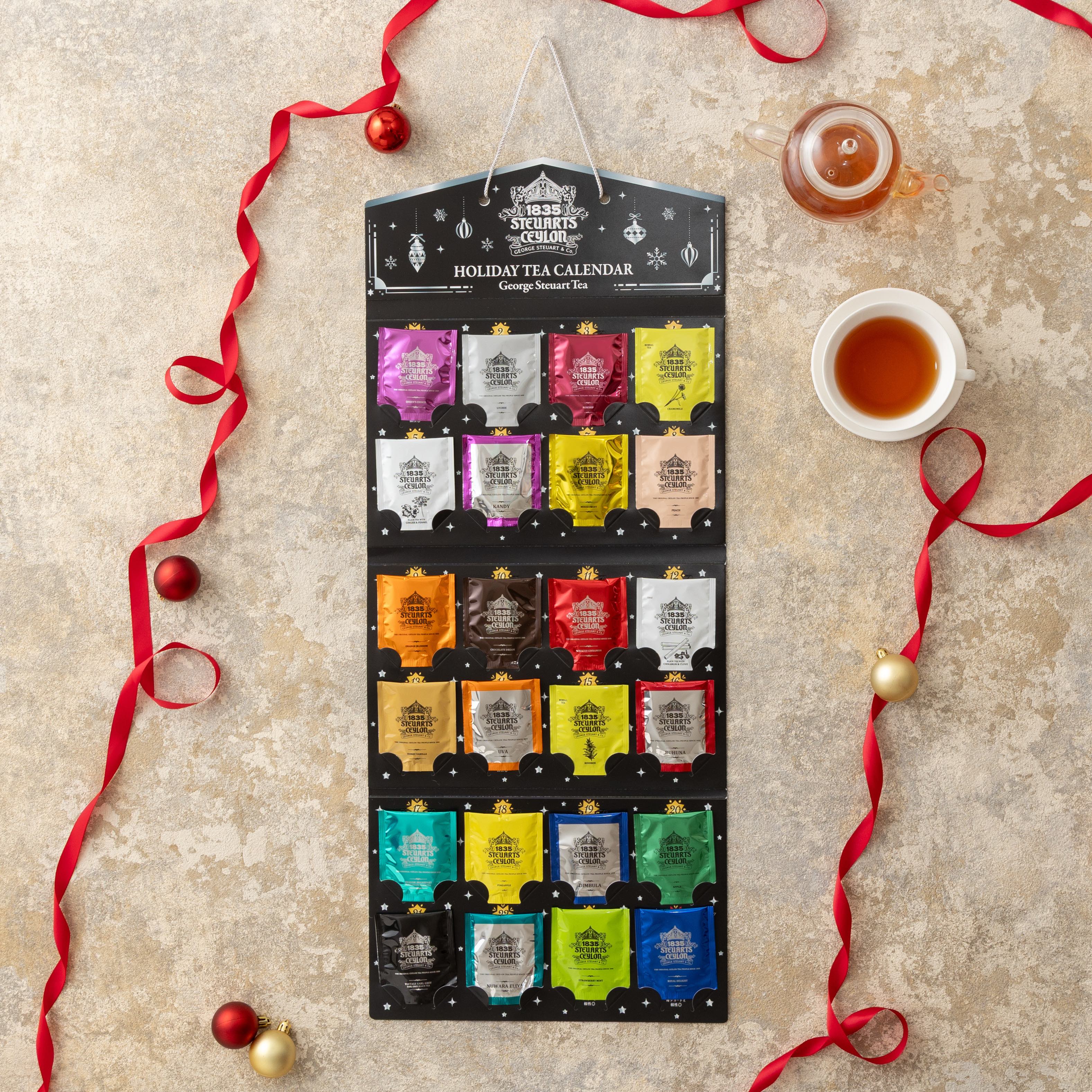 アドベントカレンダー「HOLIDAY TEA GIFT 2025」