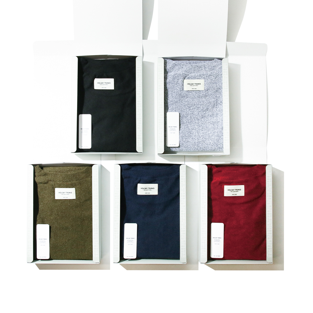【BOX入り】パイル半袖TEE SET UP《homebody3》