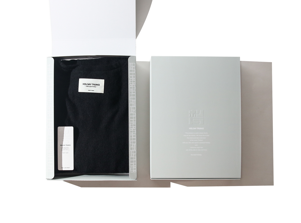 【BOX入り】パイル長袖TEE SET UP《homebody》