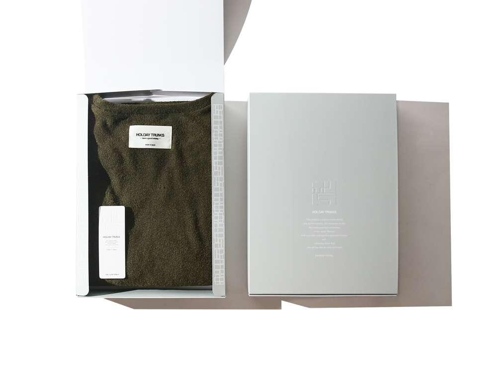 【BOX入り】パイル長袖TEE SET UP《homebody》