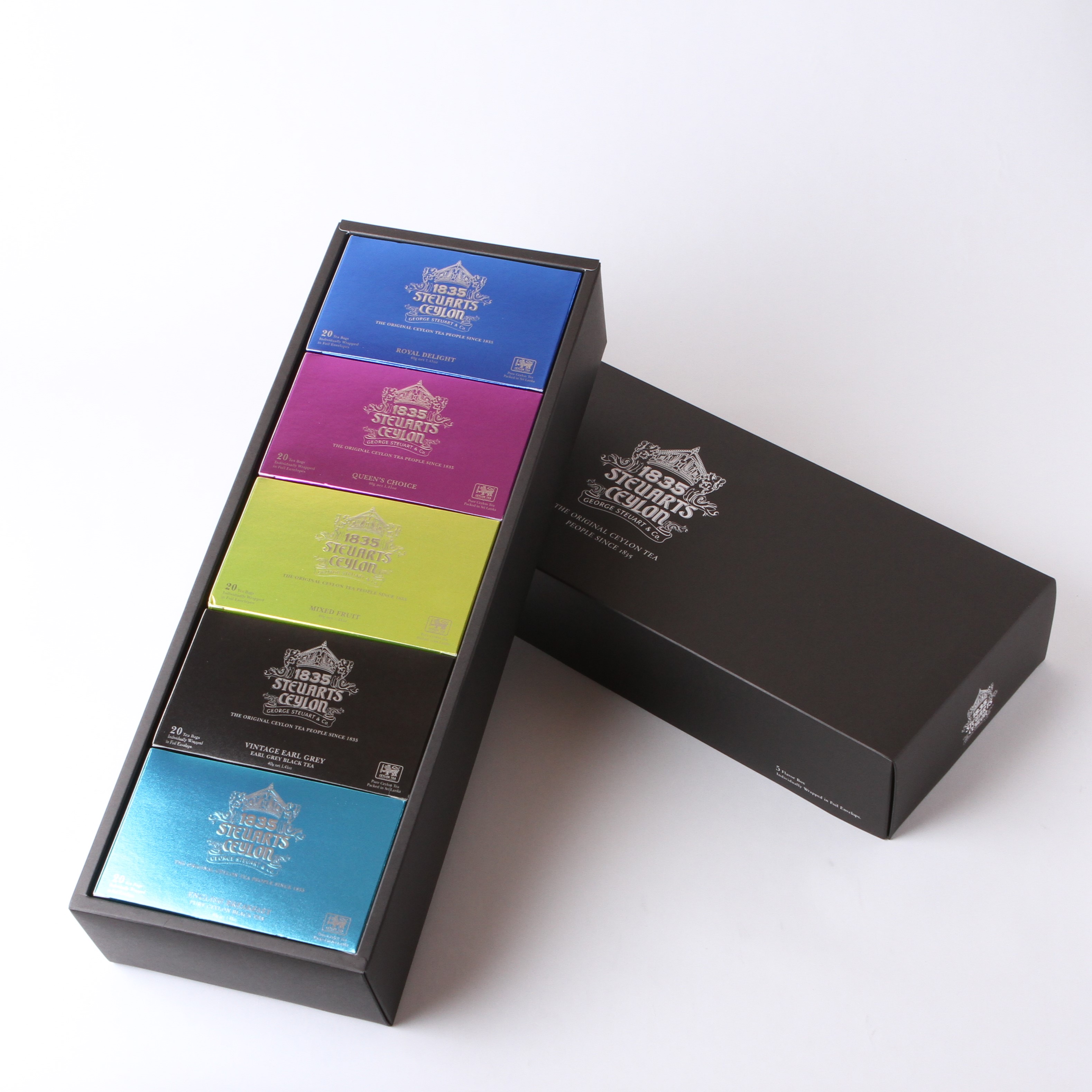 【航空会社のラウンジ・ファーストクラスで採用されている紅茶】George Steuart Teaティーバッグ5種×20個