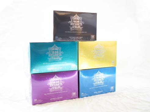 【航空会社のラウンジ・ファーストクラスで採用されている紅茶】George Steuart Teaティーバッグ5種×20個
