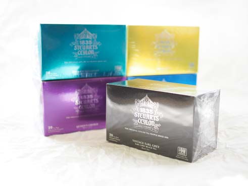 【航空会社のラウンジ・ファーストクラスで採用されている紅茶】George Steuart Teaティーバッグ5種×20個