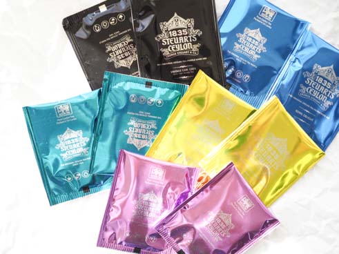 【航空会社のラウンジ・ファーストクラスで採用されている紅茶】George Steuart Teaティーバッグ5種×20個