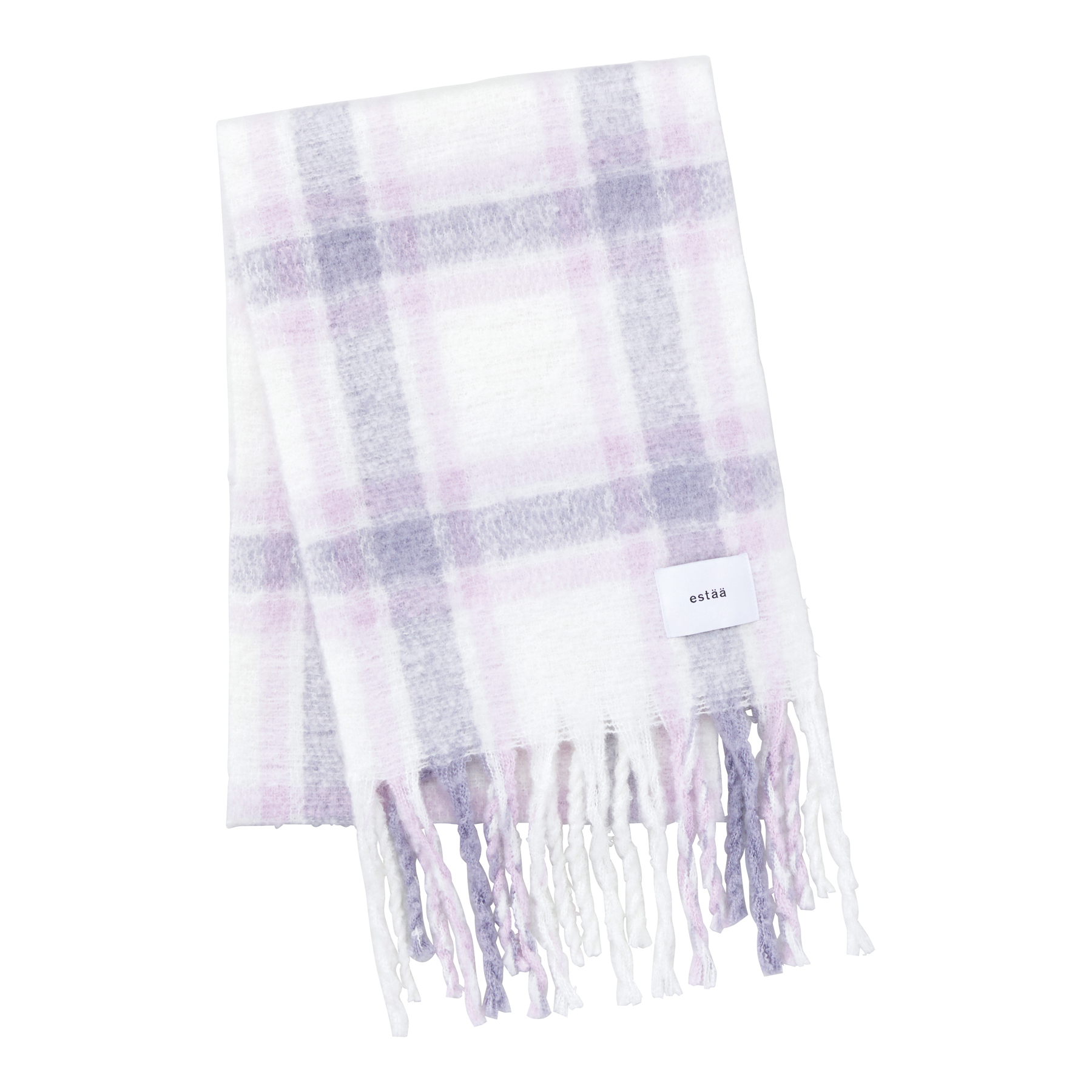 【全6色】ボリュームチェックマフラー