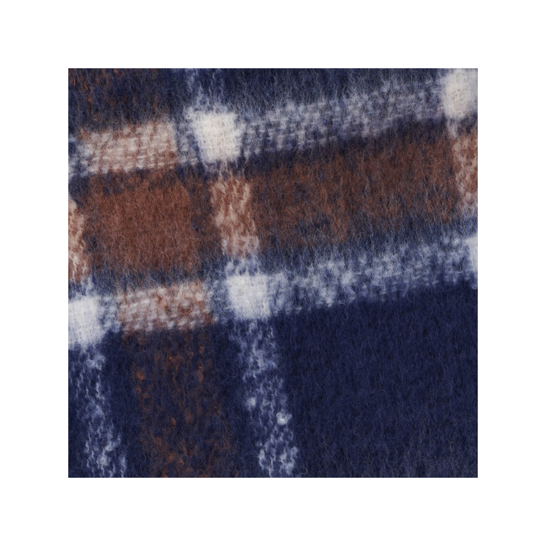 【全6色】ボリュームチェックマフラー