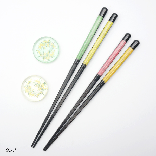 【結婚祝い】タンプカタログギフト “Wedding”と華やかな和のお箸BOXセット