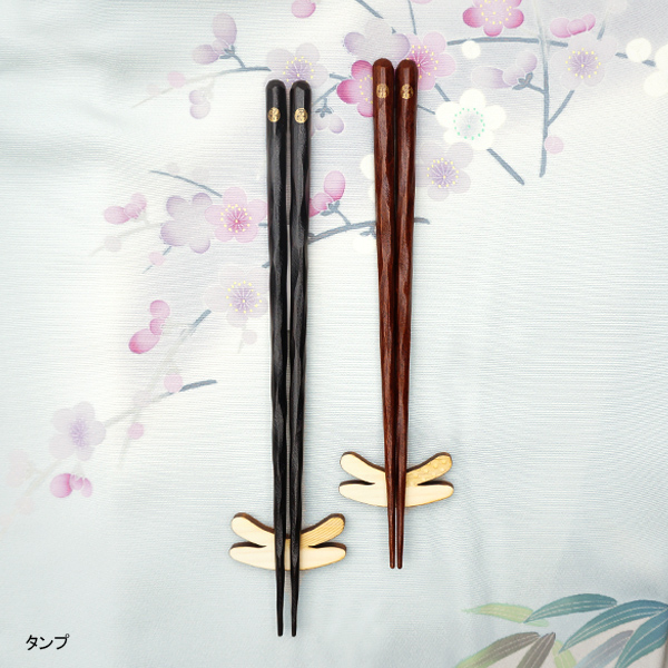 【結婚祝い】タンプカタログギフト “Wedding”とシックなお箸のBOXセット