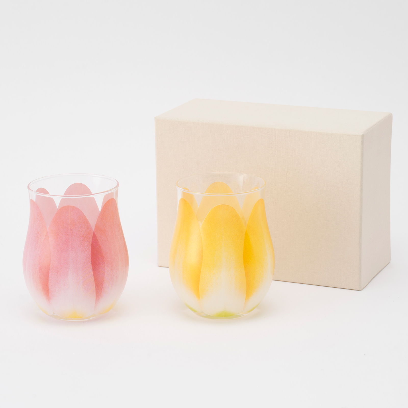 【結婚祝い】タンプカタログギフト “Wedding”とチューリップグラスのセット