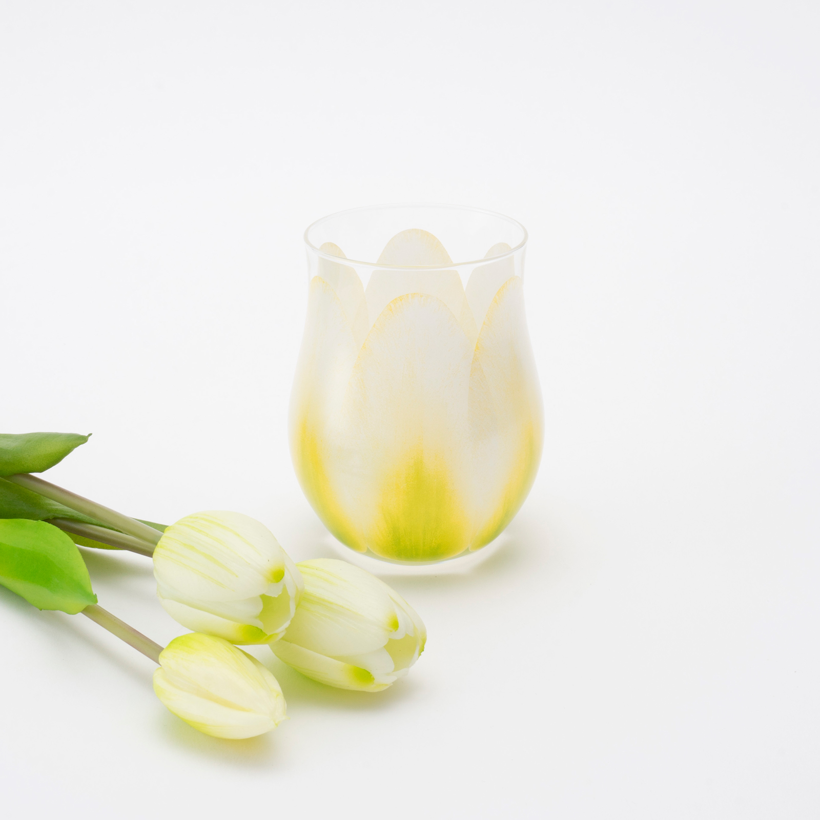 【結婚祝い】タンプカタログギフト “Wedding”とチューリップグラスのセット