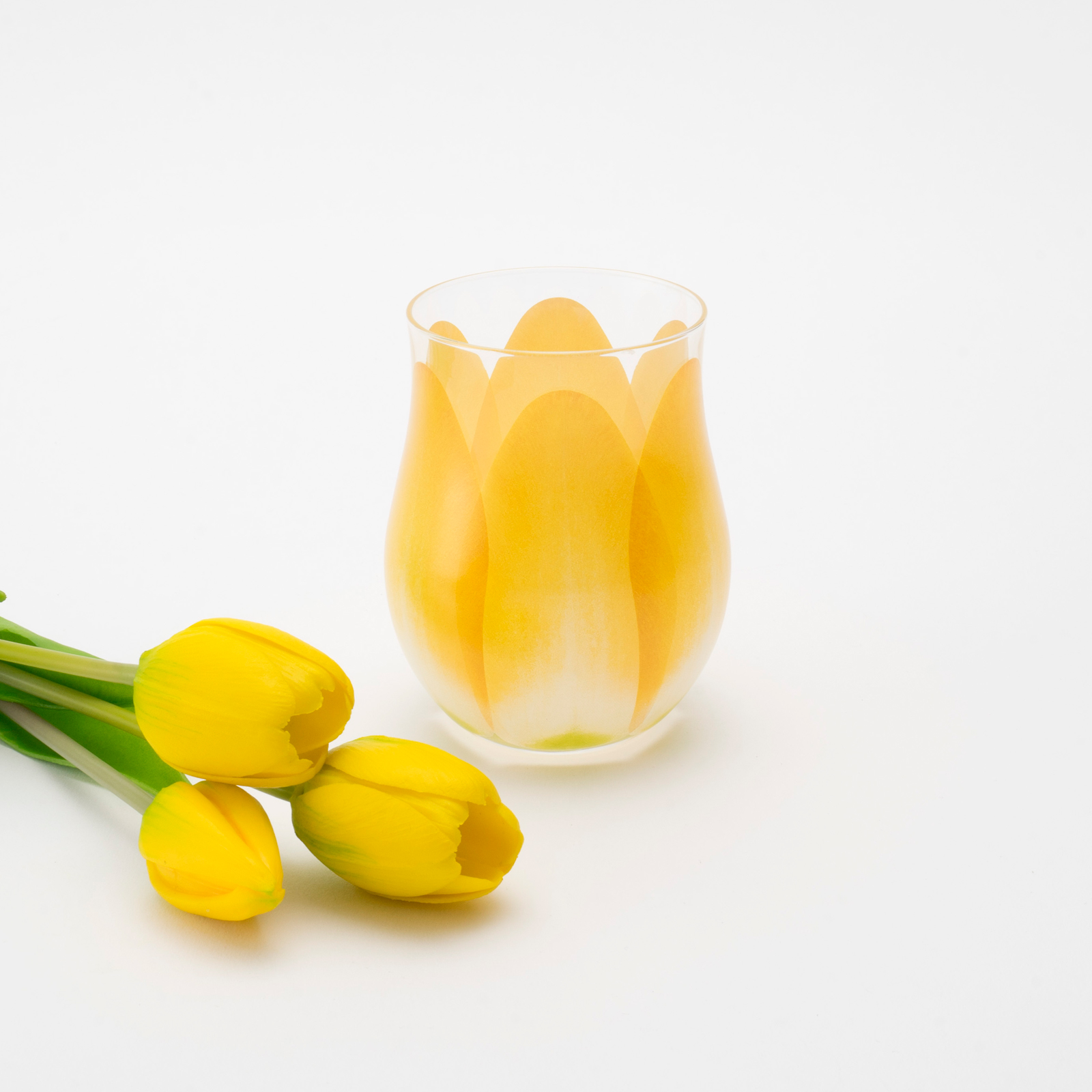 【結婚祝い】タンプカタログギフト “Wedding”とチューリップグラスのセット