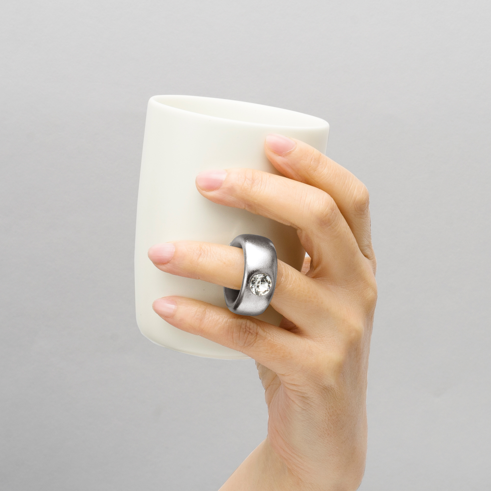 【結婚祝い】タンプカタログギフト “Wedding”と指輪のようなカップのセット