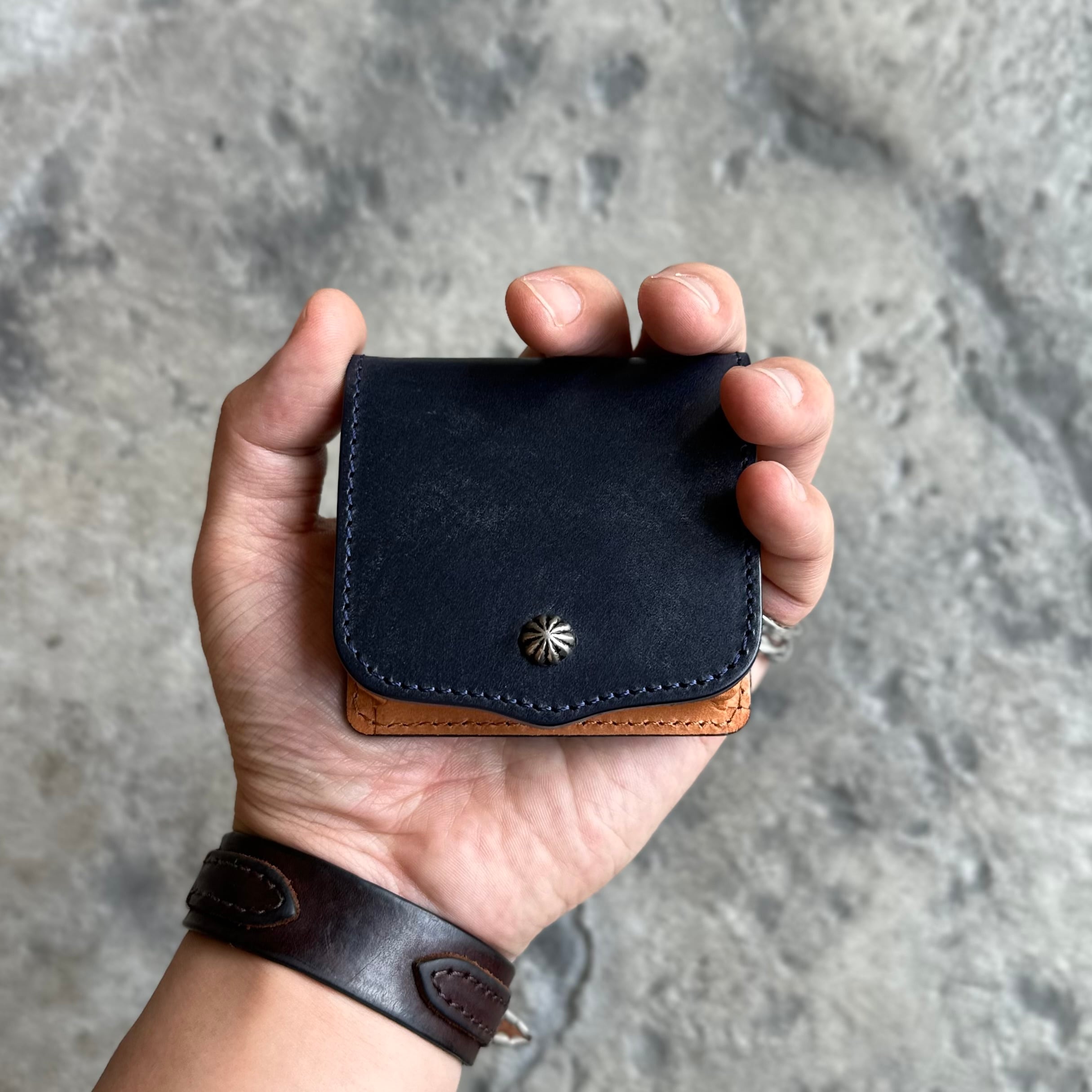 日本製 小銭が入る キーホルダー 牛革 コインキーリング 本革 キーリング コインケース 小銭入れ 500円硬貨 コイン型 電子マネー 定形外郵便限定  送料無料 - 創作革工房 エルブ 【色: brown】ルーベリ 本革 コインケース キーホルダー 革 小銭入れ ブ