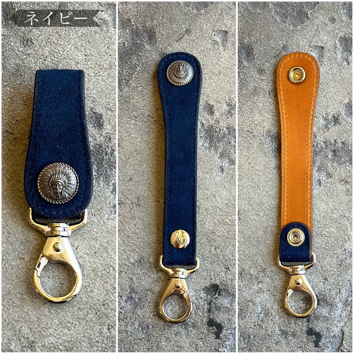 キーリング チーフ スウェード