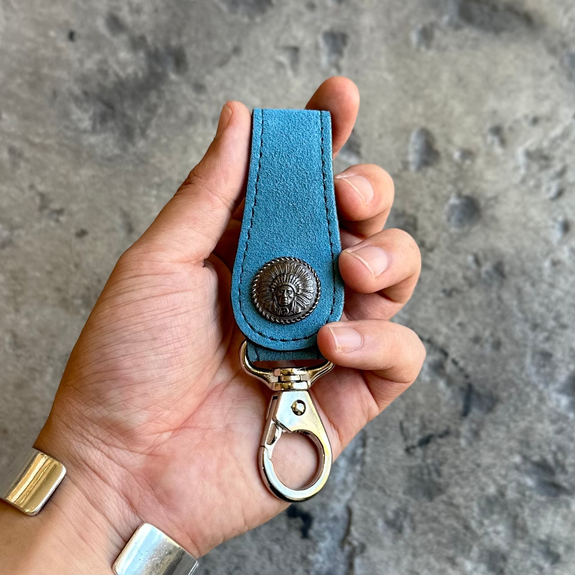 キーリング チーフ スウェード