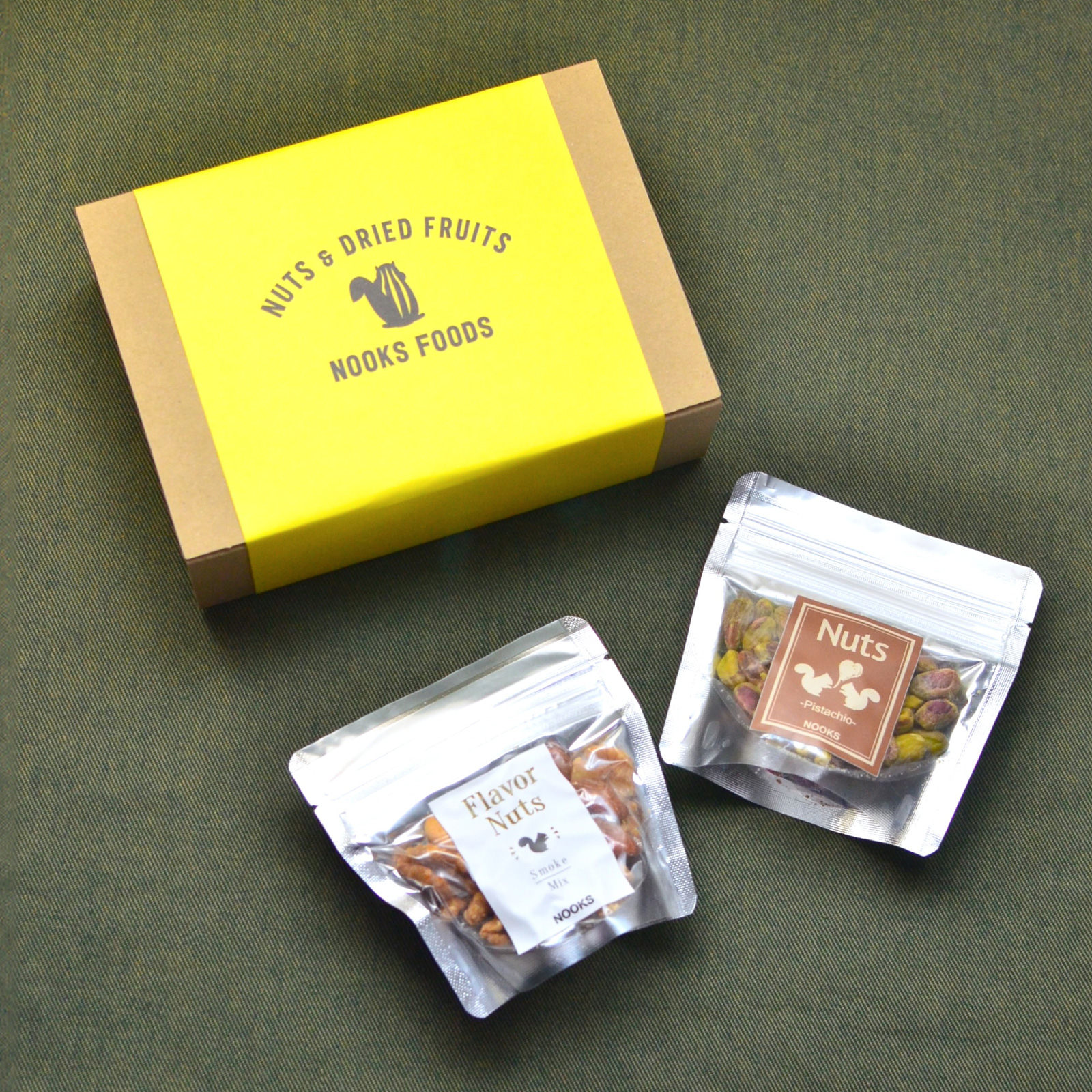 ちょっとしたお礼ギフトに】ナッツのミニボックスセット | NOOKS FOODS
