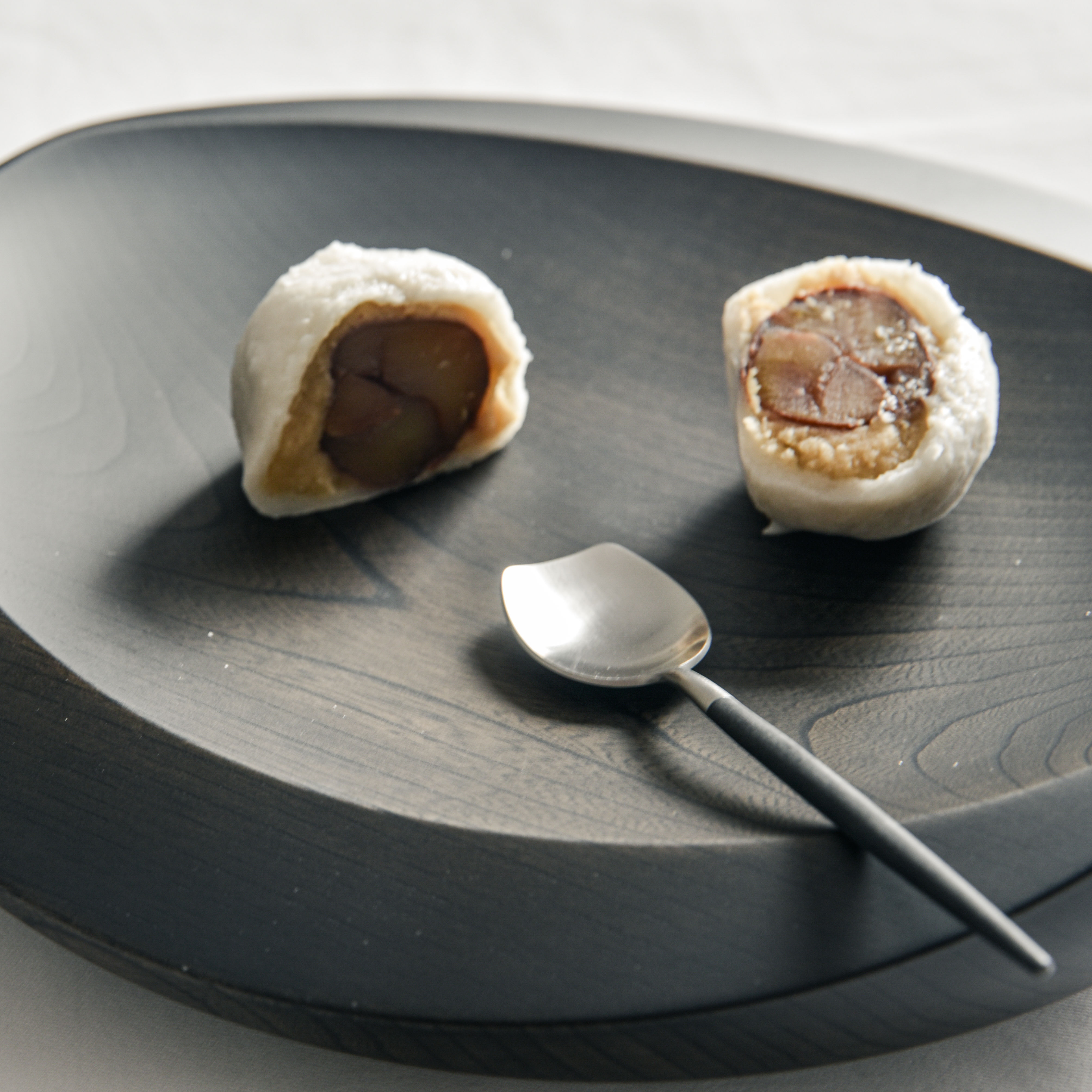 和菓子スイーツカトラリーセット（定番ブラック）