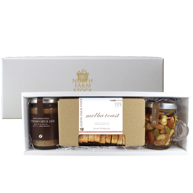 エスプレッソミルクジャムとハニーナッツのセット